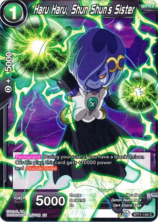 Haru Haru, Shun Shun's Sister (BT11-144) [Vermilion Bloodline 2nd Edition] Parallel Foil