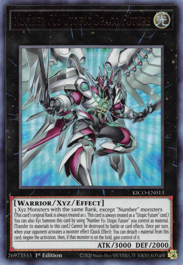 Number F0: Utopic Draco Future (Ultra Rare) [KICO-EN013] Ultra Rare - Josh's Cards