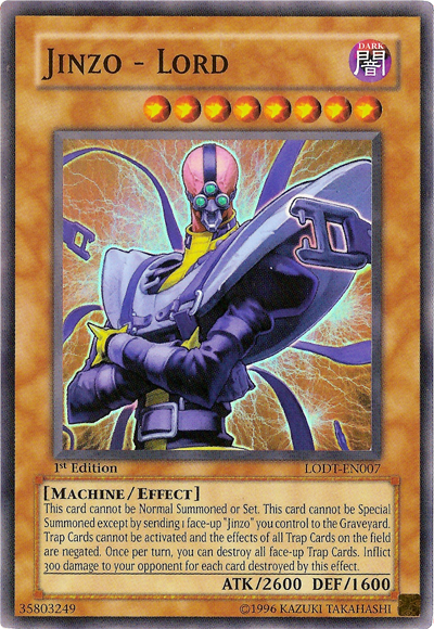 Jinzo - Lord (LODT-EN007) - Light of Destruction Unlimited