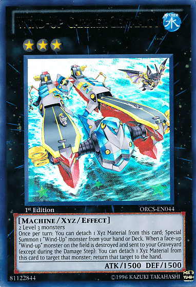 Wind-Up Carrier Zenmaity [ORCS-EN044] Ultra Rare - Josh's Cards