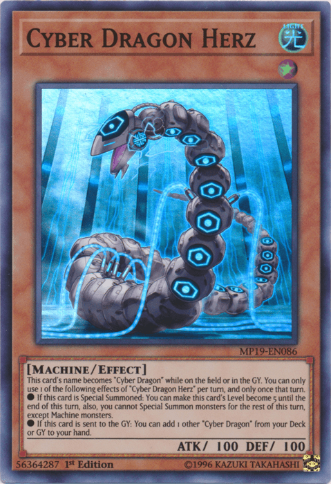 Cyber Dragon Herz [MP19-EN086] Super Rare - Josh's Cards