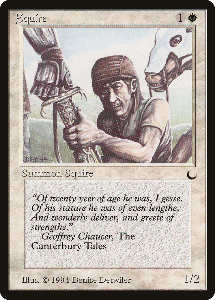 Squire (DRK-017) - The Dark