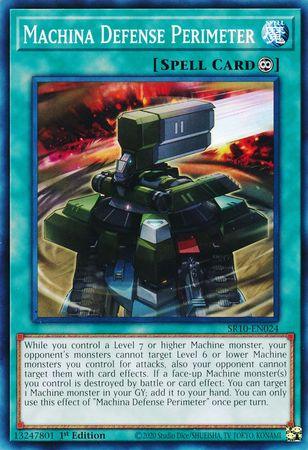Machina Defense Perimeter [SR10-EN024] Common - Josh's Cards