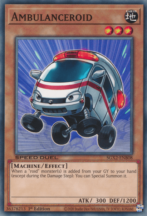Ambulanceroid [SGX2-ENB08] Common - Josh's Cards