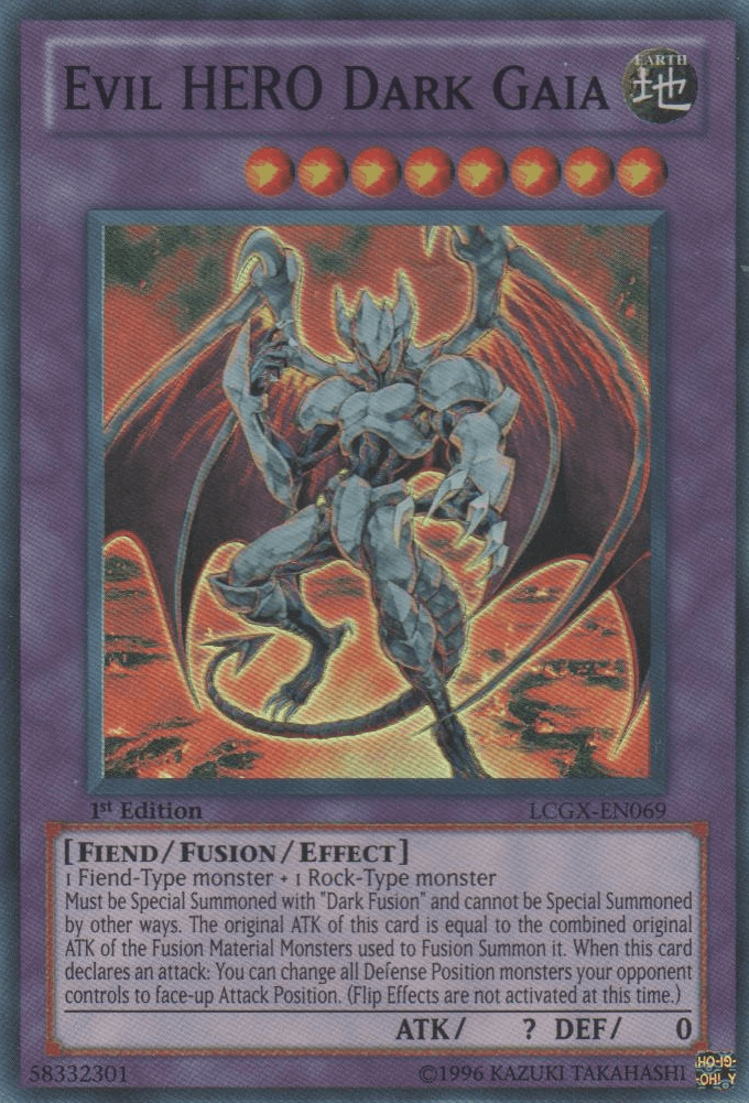 Evil HERO Dark Gaia [LCGX-EN069] Super Rare - Josh's Cards