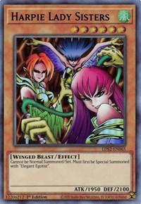 Harpie Lady Sisters (Blue) [LDS2-EN065] Ultra Rare - Josh's Cards