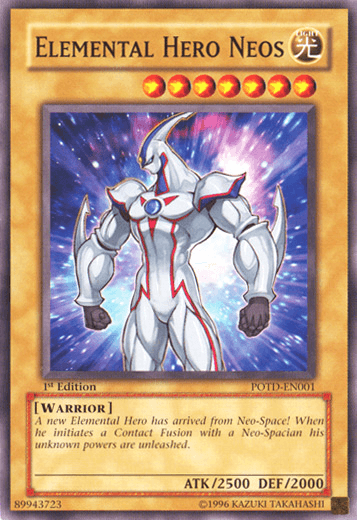 Elemental Hero Neos [POTD-EN001] Common - Josh's Cards