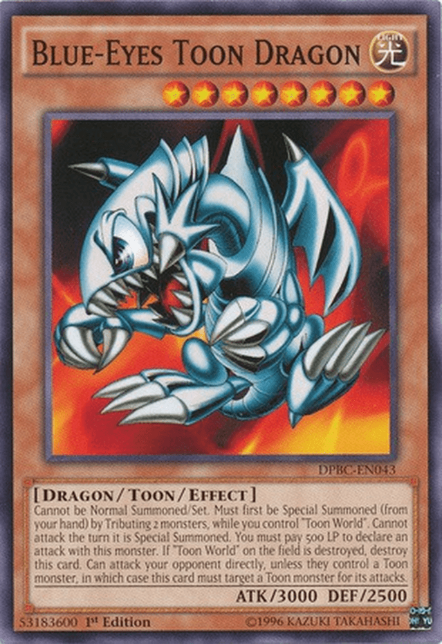 Blue-Eyes Toon Dragon [DPBC-EN043] Common - Josh's Cards