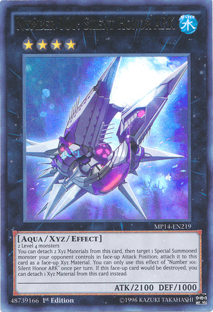 Number 101: Silent Honor ARK [MP14-EN219] Ultra Rare - Josh's Cards