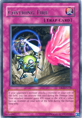 Covering Fire [DR3-EN120] Rare - Josh's Cards