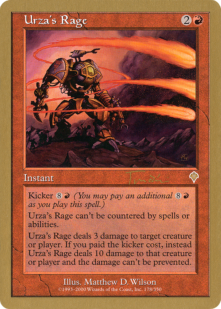 Urza's Rage (WCD-JT178) - World Championship Decks 2001