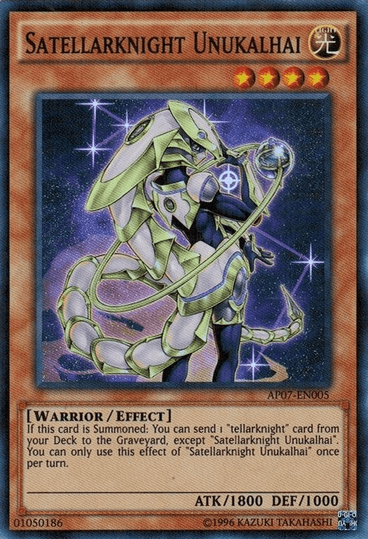 Satellarknight Unukalhai [AP07-EN005] Super Rare - Josh's Cards