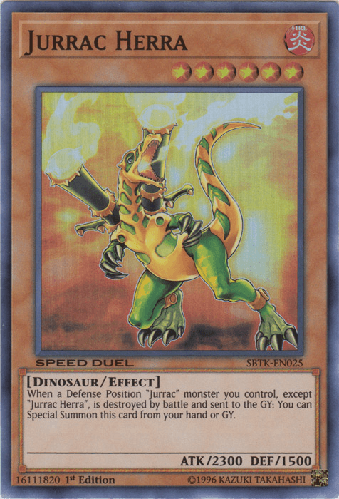 Jurrac Herra [SBTK-EN025] Super Rare - Josh's Cards