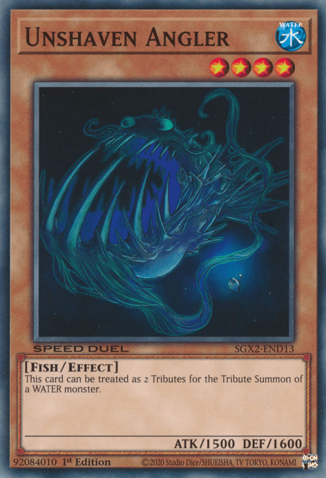 Unshaven Angler [SGX2-END13] Common - Josh's Cards