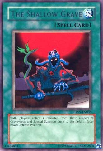 The Shallow Grave [PSV-EN036] Rare - Josh's Cards