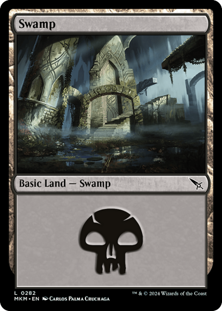 Swamp (0282) [Murders at Karlov Manor] - Josh's Cards