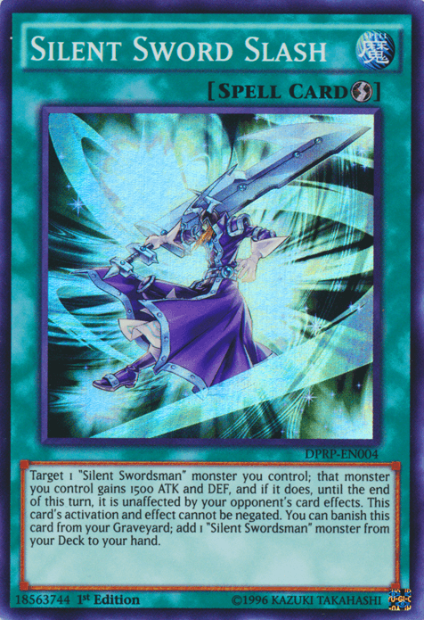 Silent Sword Slash [DPRP-EN004] Super Rare - Josh's Cards