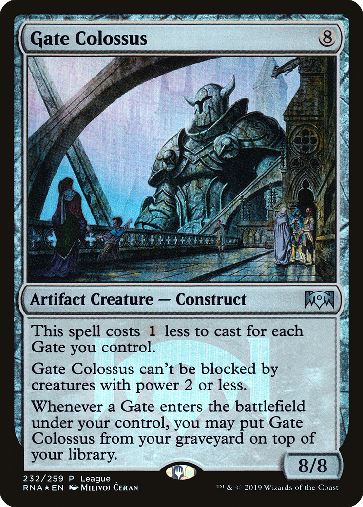 Gate Colossus (LEP-232) - Ravnica Allegiance Promos Foil