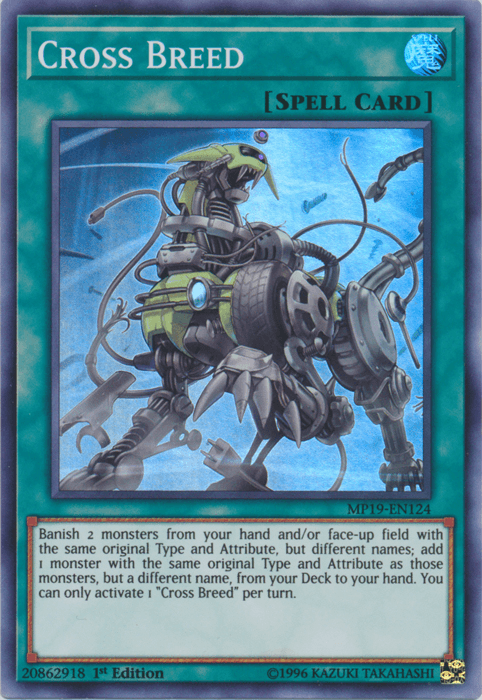 Cross Breed [MP19-EN124] Super Rare - Josh's Cards