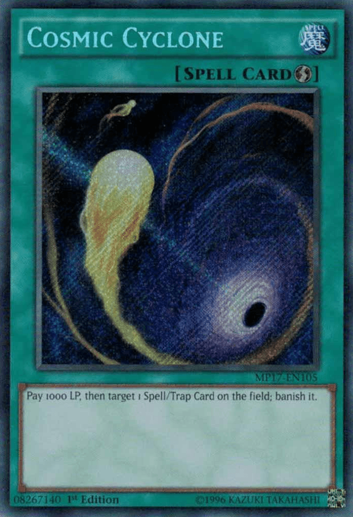 Cosmic Cyclone [MP17-EN105] Secret Rare - Josh's Cards