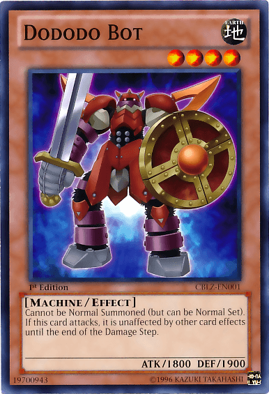 Dododo Bot [CBLZ-EN001] Common - Josh's Cards