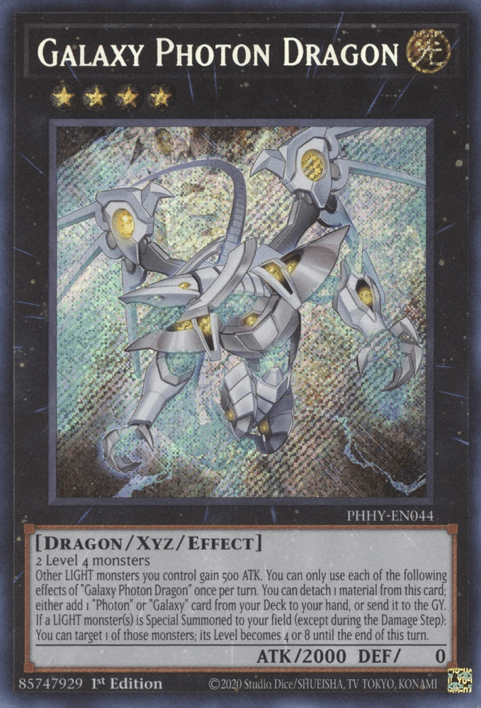 Galaxy Photon Dragon [PHHY-EN044] Secret Rare - Josh's Cards