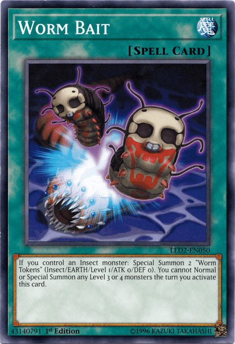 Worm Bait [LED2-EN050] Common - Josh's Cards