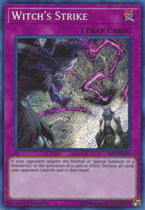 Witch's Strike [SAST-EN079] Secret Rare - Josh's Cards