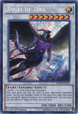 Angel of Zera [MP14-EN116] Secret Rare - Josh's Cards
