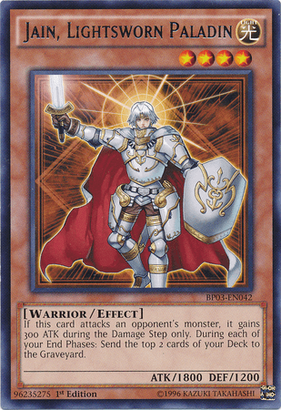 Jain, Lightsworn Paladin [BP03-EN042] Rare - Josh's Cards