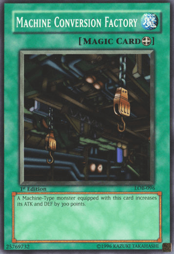 Machine Conversion Factory [LOB-096] Common - Josh's Cards