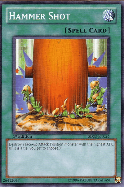 Hammer Shot [5DS3-EN026] Common - Josh's Cards