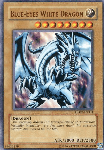 Blue-Eyes White Dragon (Bronze) [DL09-EN001] Rare - Josh's Cards