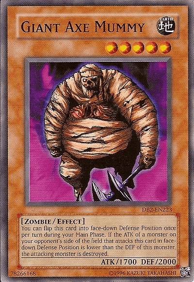 Giant Axe Mummy [DB2-EN223] Common - Josh's Cards