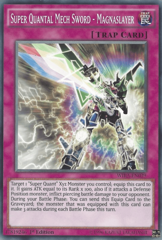 Super Quantal Mech Sword - Magnaslayer [WIRA-EN039] Common - Josh's Cards