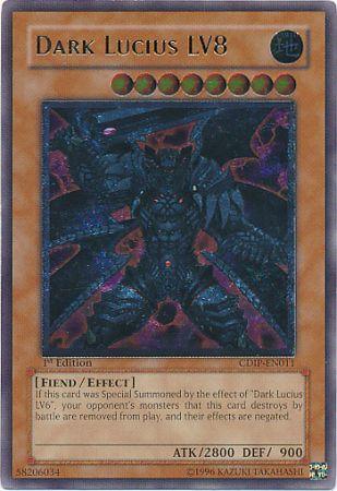 Dark Lucius LV8 [CDIP-EN011] Ultimate Rare - Josh's Cards