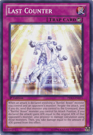 Last Counter [PRIO-EN071] Common - Josh's Cards