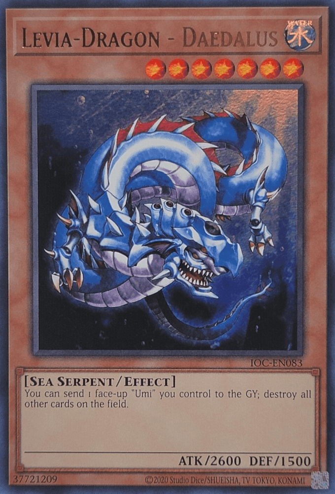 Levia-Dragon - Daedalus (25th Anniversary) [IOC-EN083] Ultra Rare - Josh's Cards
