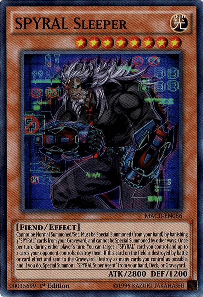 SPYRAL Sleeper [MACR-EN086] Super Rare - Josh's Cards