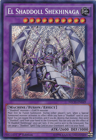 El Shaddoll Shekhinaga [NECH-EN049] Secret Rare - Josh's Cards