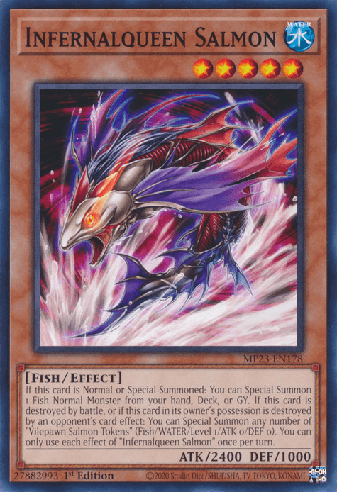 Infernalqueen Salmon [MP23-EN178] Common - Josh's Cards