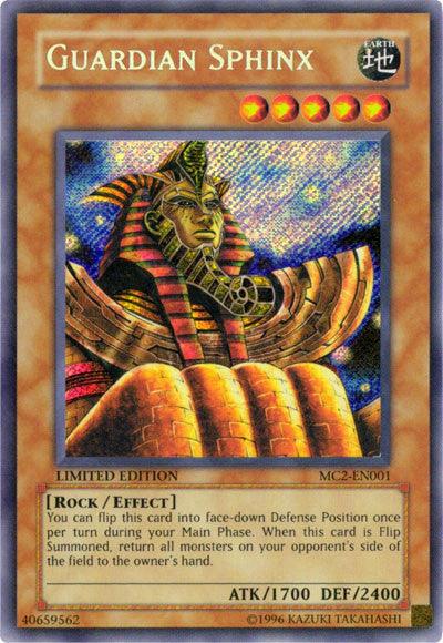 Guardian Sphinx [MC2-EN001] Secret Rare - Josh's Cards