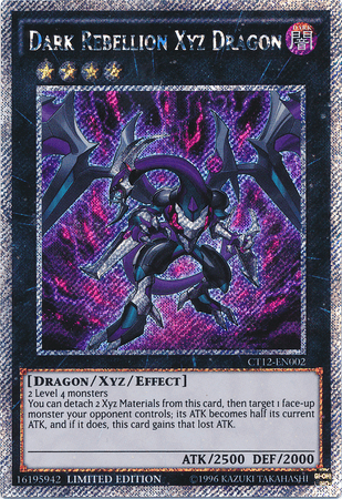 Dark Rebellion Xyz Dragon [CT12-EN002] Secret Rare - Josh's Cards