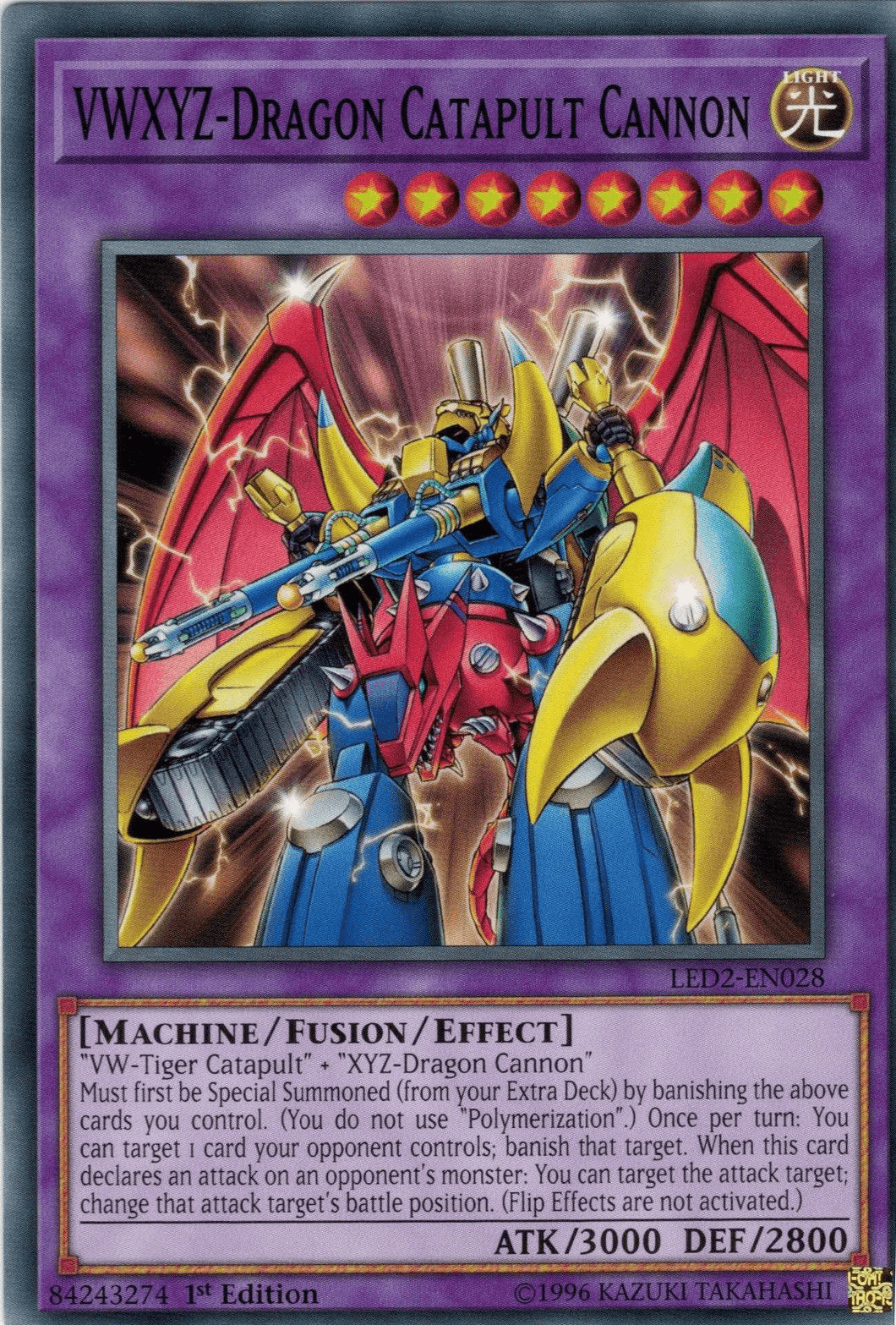 VWXYZ-Dragon Catapult Cannon [LED2-EN028] Common - Josh's Cards