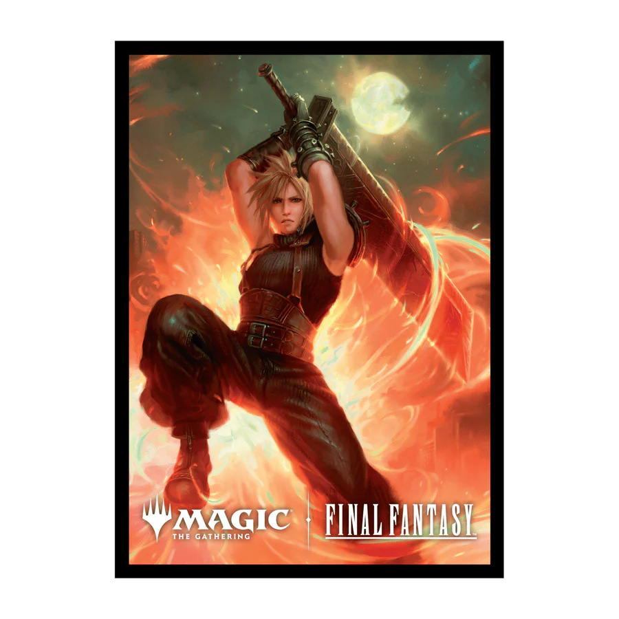 Ultra PRO Magic: The Gathering - Standard 100ct Sleeves - Final Fantasy (Cloud, Ex-SOLDIER)