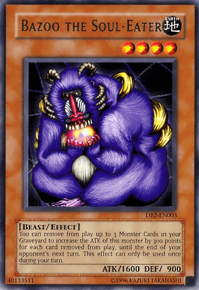 Bazoo the Soul-Eater [DB2-EN003] Rare - Josh's Cards