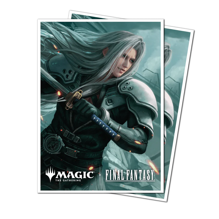 Ultra PRO Magic: The Gathering - Apex Sleeves 105ct - Final Fantasy (Sephiroth, Planet’s Heir)