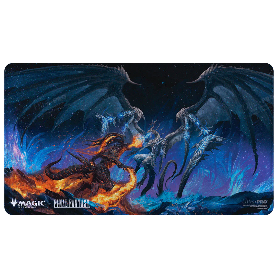 Ultra PRO Magic: The Gathering - Holofoil Playmat - Final Fantasy (Bahamut and Ifrit)