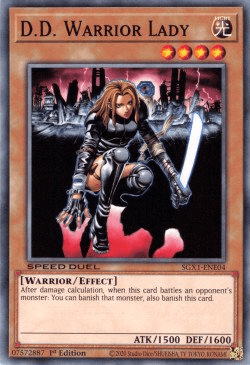 D.D. Warrior Lady [SGX1-ENE04] Common - Josh's Cards