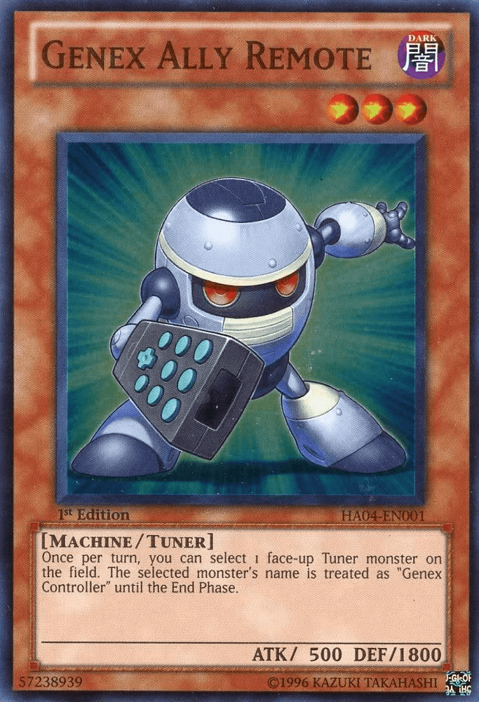 Genex Ally Remote [HA04-EN001] Super Rare - Josh's Cards